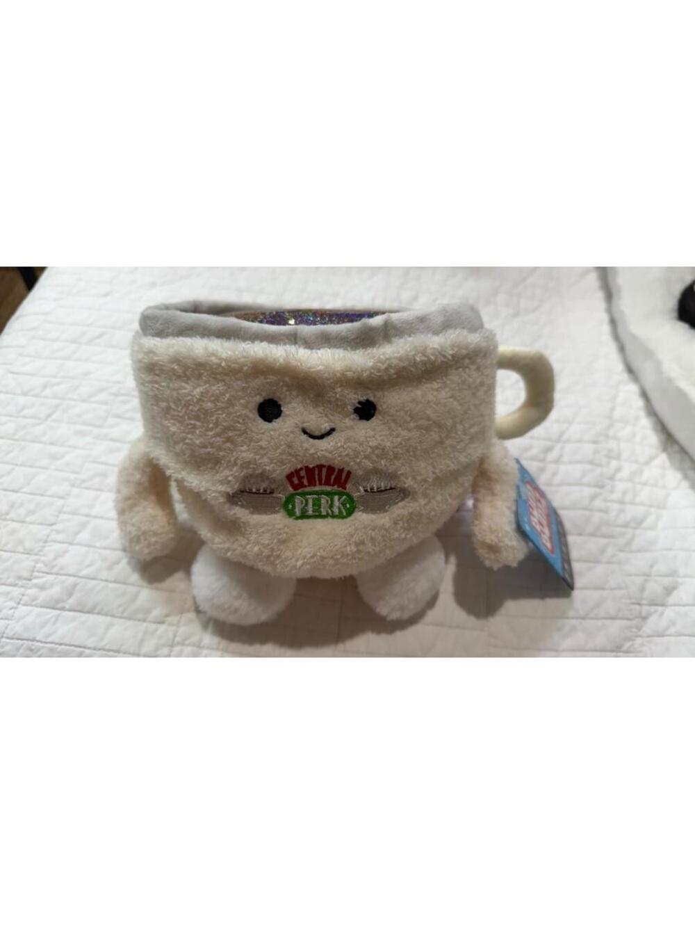 Bum Bumz “Friends” Plush White Central Perk Mug Toy Target Exclusive